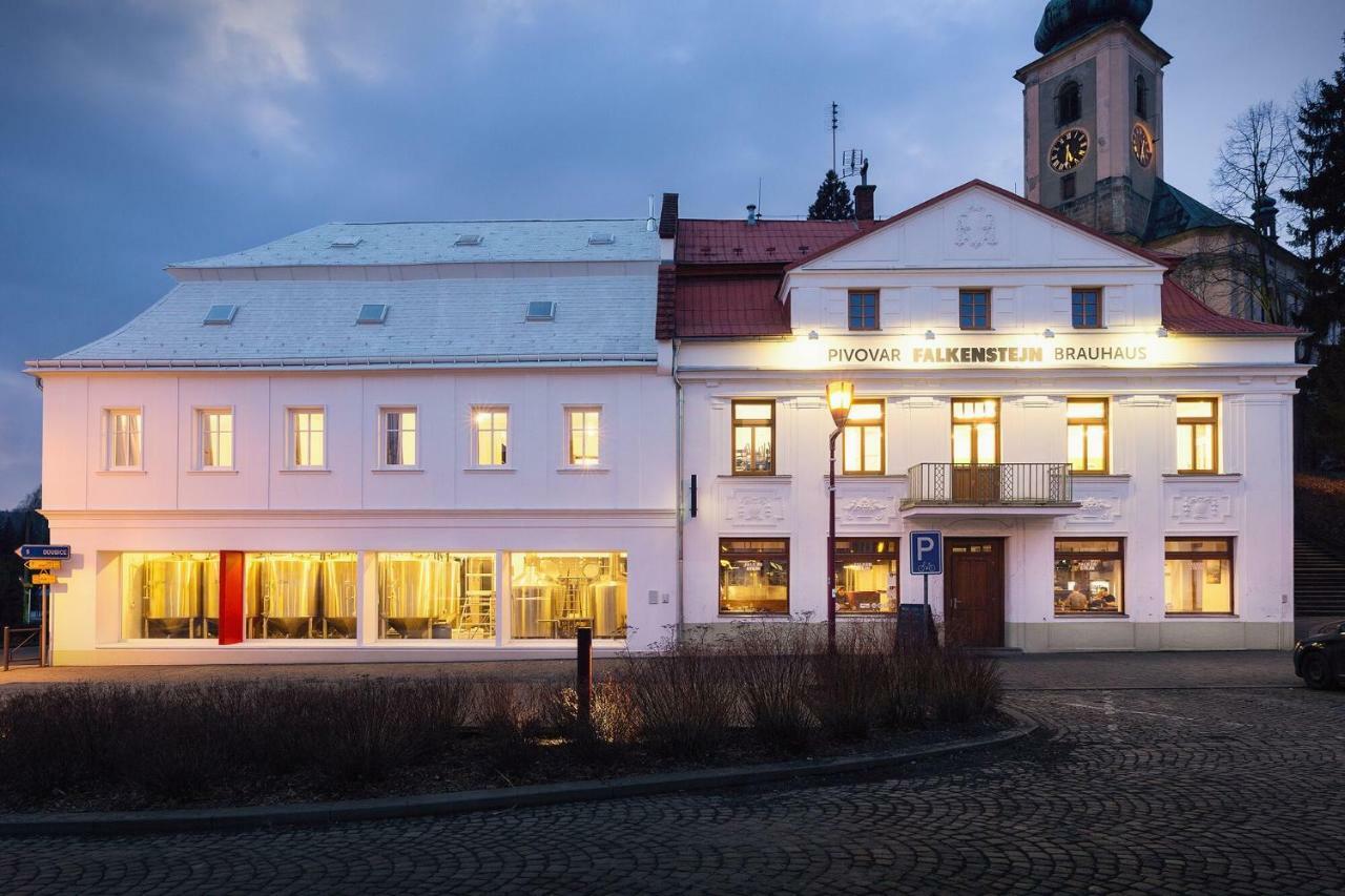 Pivovar Falkenstejn Krásná Lípa Exterior foto